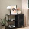 Giga Living Kast Malibu Zwart 2 Deurs W100 cm -
