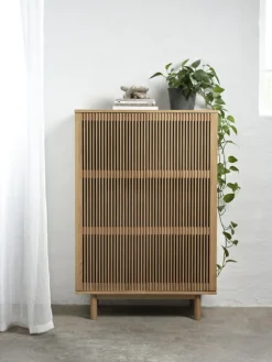 Giga Living Kast Tiber Naturel Eiken 140cm - Clearance