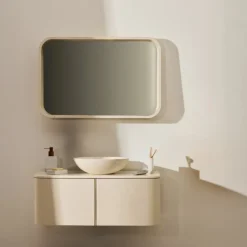 Kave Home Badkamermeubel Salaya Essenfineer Gelakte 90x45cm