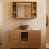 Kave Home Badkamermeubel Kenta Massief Teakhout Natuurlijk 120x45cm Sale