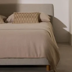 Kave Home Bed Valma Chenille Parel 90x200cm Best