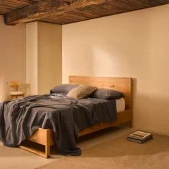 Kave Home Bedframe Alguema Naturel 180x200cm New