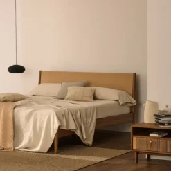 Kave Home Bedframe Elan Notenhout 160x200cm