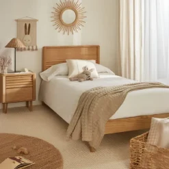 Kave Home Bedframe Lenon Naturel 90x200cm Best