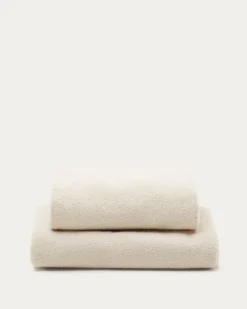 Kave Home Bedhoes Martina Off-white Boucle voor Matras 160x200cm Hot