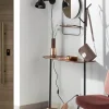 Kave Home Bijzettafel met Kapstok Marcolina 80x160cm