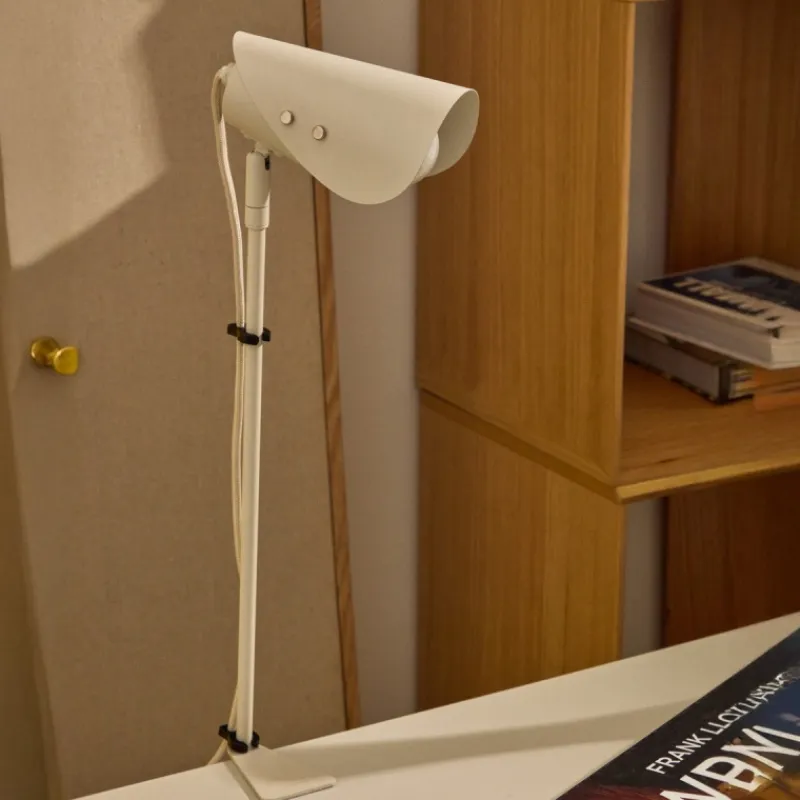 Kave Home Bureaulamp Jula met Klem Grijs Outlet