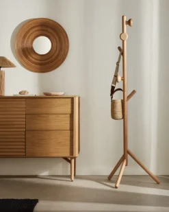 Kave Home Kapstok Nadue Massief Beukenhout 170cm