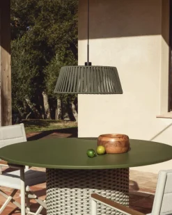 Kave Home Lampenkap Aldet Touw Ø46cm Groen Best