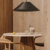 Kave Home Lampenkap Saranella Voor Plafondlamp Zwart Rotan Ø70cm Outlet