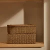 Kave Home Mand Tossa Set van 2 Naturel 57x36cm/60x40cm