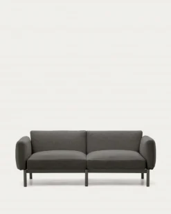 Kave Home 2-zits Buitenbank Sorells Modulair 201cm Grijs Outlet
