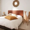 Kave Home Hoofdbord Calixta Massief Teakhout Voor Bedden 150cm New