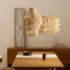 Kave Home Lampenkap Janoa Rotan Naturel Ø38cm