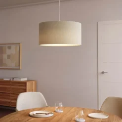 Kave Home Lampenkap Nazli Beige Ø50cm