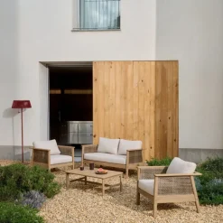 Kave Home Tuinset Alabe Acaciahout