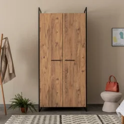 Arabic House Kledingkast Dynamic E Melamine Atlantic Pine