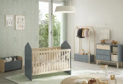 GM Kledingrek Esteban 2L Khaki Groen/wit Wax - Giga Meubel