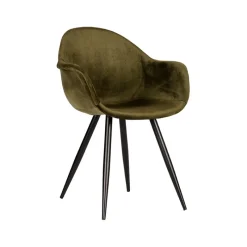 Label51 Eetkamerstoel Forli Leger Velvet