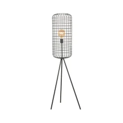 Label51 Vloerlamp Solido Zwart Metaal Outlet