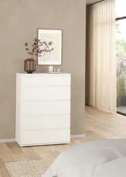 Giga Living Ladekast Nova 5 lades Wit 77x106cm -