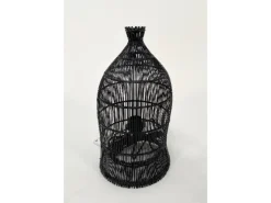 Het Mandenhuys Lamp Lombok Klein Zwart Discount