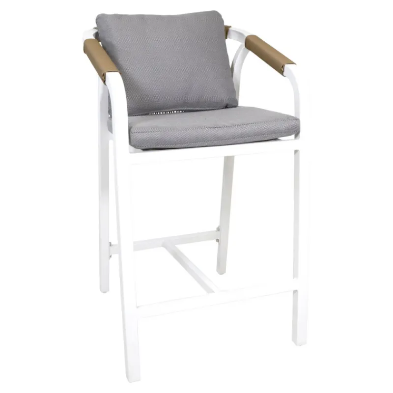 Lesli Living Barstoel Rimini Wit Outlet