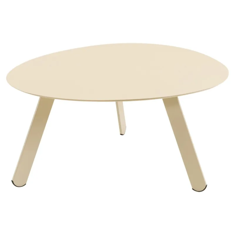 Lesli Living Bijzettafel Tiki Crème Outlet