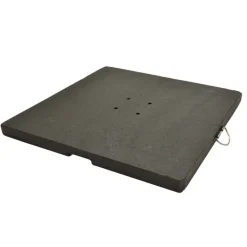 Lesli Living Granietplaat 90Kg Zwart, Afstand Gaten Diagonaal 16cm Clearance
