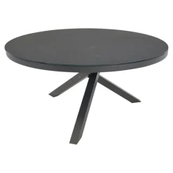 Lesli Living Tafel Mojito Ceramic Negro Ø150cm Antraciet Best