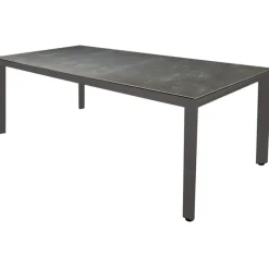 Lesli Living Tafel Mojito Ceramic Negro 220x100cm Antraciet Clearance