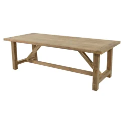 Lesli Living Tuintafel Castle Recycled Teak 240x100cm