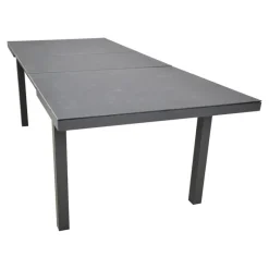 Lesli Living Uitschuifbare Tuintafell Baleno Negro 180/240x100cm