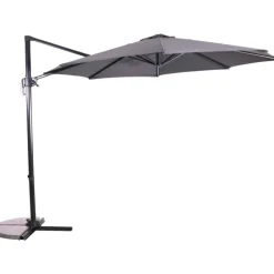 Lesli Living Zweefparasol Libra Ø3Mtr Grijs Hot