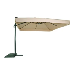 Lesli Living Zweefparasol Virgo Ecru 3x3Mtr