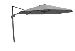Lesli Living Zweefparasol Virgo Grijs Ø3,5Mtr Zonder Volant Sale