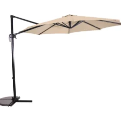 Lesli Living Zweefparasol Libra Ecru Ø3Mtr