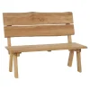 Lesli Living Bank Teak Boomstam 130cm Hot
