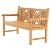 Lesli Living Bank Teak Cross 150cm Online