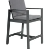 Lesli Living Barstoel Malibu Charcoal Hot