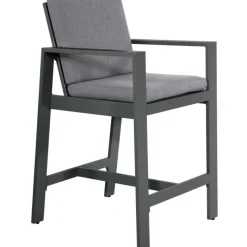 Lesli Living Barstoel Malibu Charcoal Hot