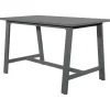 Lesli Living Bartafel Malibu Charcoal 180x94cm Best