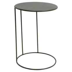 Lesli Living Bijzettafel Amy Zwart Ø40x54,5cm New
