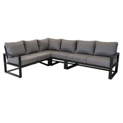 Lesli Living Loungehoekset Tormenta Grijs