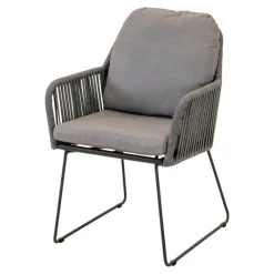 Lesli Living Tuinstoel Riff Grijs Outlet