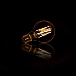 GM Lichtbron LED filament bol Ø7 / Amberkleurig glas