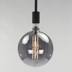 GM Lichtbron LED filament bol Ø20 0 - E27 8W / Smoke grey glas - Giga Meubel Sale