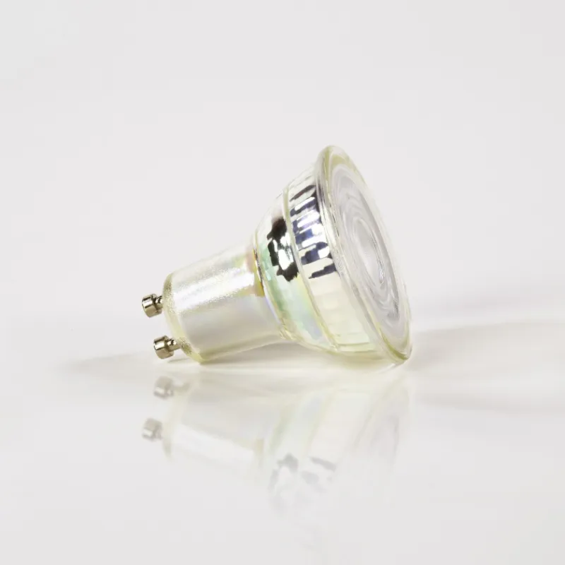 GM Lichtbron Led Gu10 Dimbaar Transparant Glas - Giga Meubel