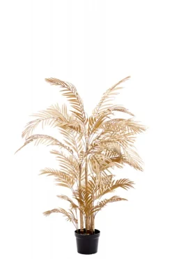 Light & Living Kunstplant Palm Licht 145cm Goud Discount