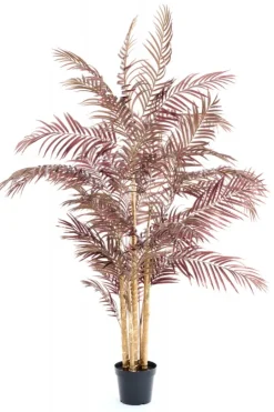 Light & Living Kunstplant Palm 198cm Bordeaux Clearance